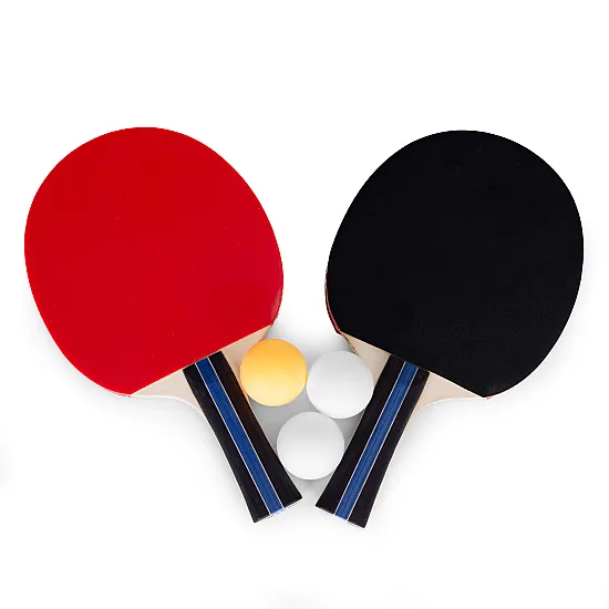 Table Tennis Set 2 Ping-Pong Paddles + 3 Balls