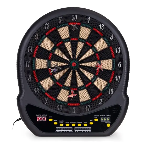 Elektroniskais šautriņu dēlis ar LCD displeju, 48 cm