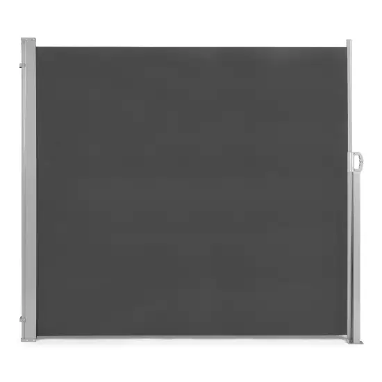 Salokāms tumši pelēks terases aizslietnis 300 x 180 cm MultiGarden