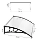 Ieejas durvju nojume 150x80 cm MultiGarden