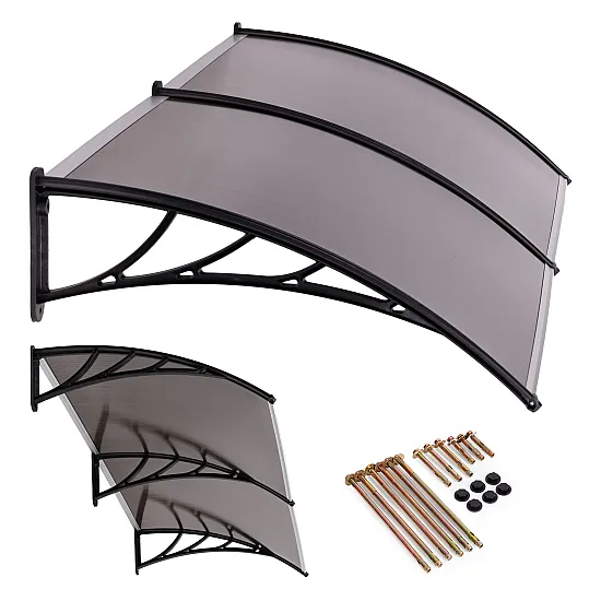 Double Entrance Door Canopy, 200x100 cm, MultiGarden