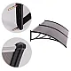 Double Entrance Door Canopy, 200x100 cm, MultiGarden