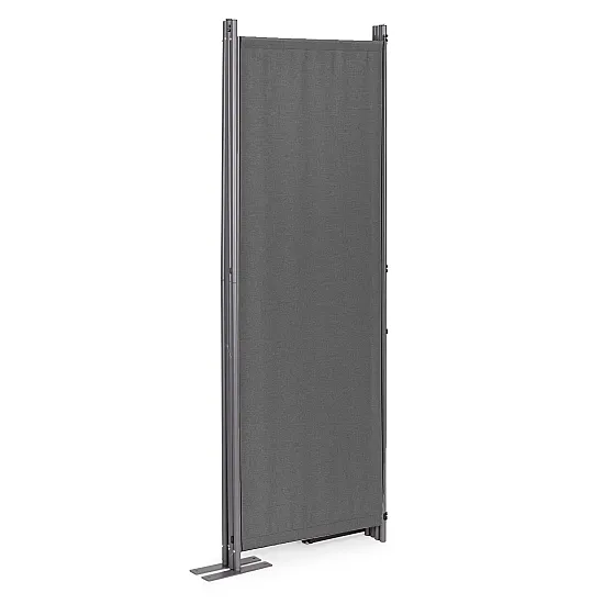 Salokāms pelēks 4 sekciju dārza un istabas dalītājs 167 x 216 cm MultiGarden