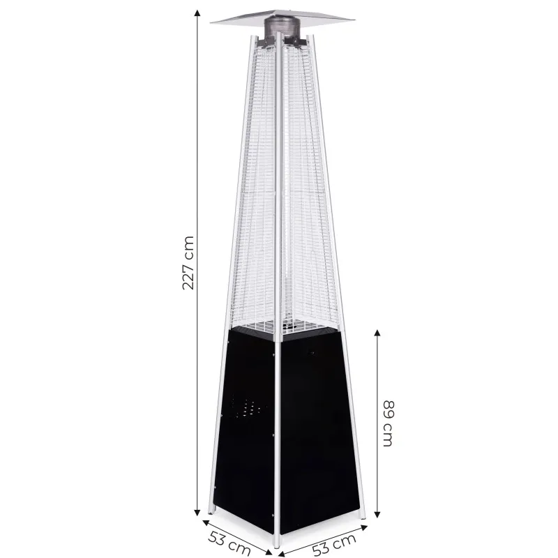 Gāzes āra sildītājs dārzam/patio 13 kW MultiGarden