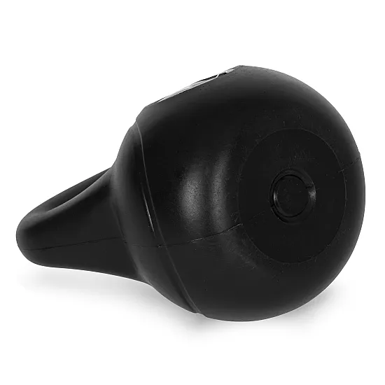 Melna 10 kg kettlebell svara bumbas treniņiem ModernHome