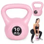 Rozā 10 kg kettlebell svars treniņiem ModernHome