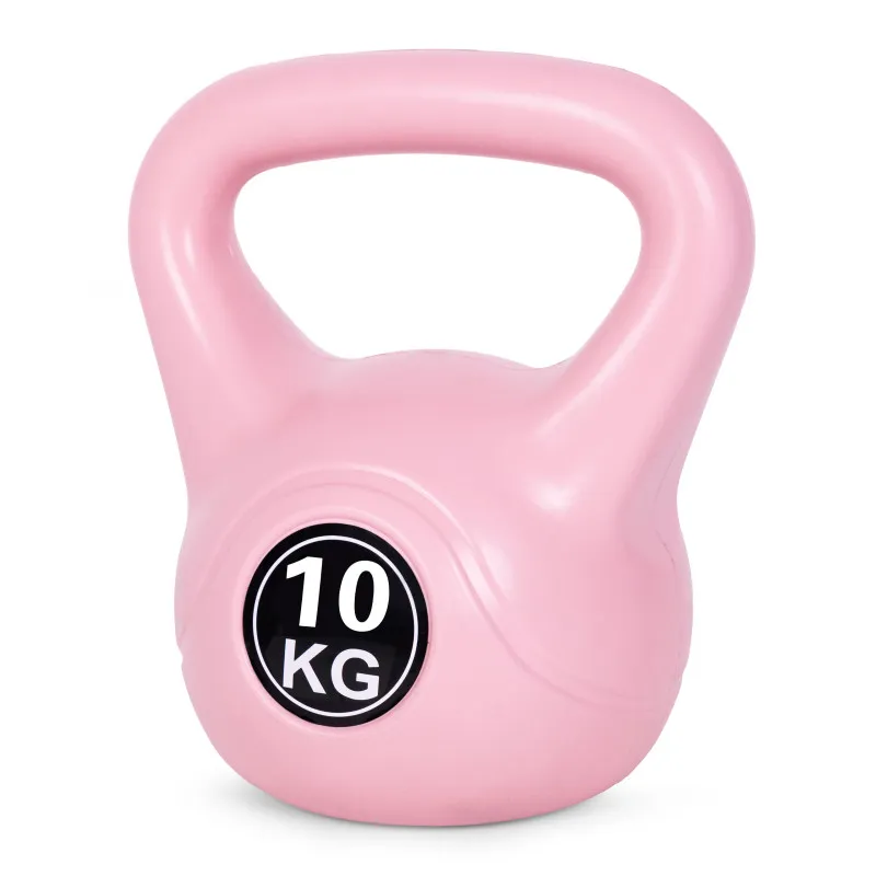 Rozā 10 kg kettlebell svars treniņiem ModernHome