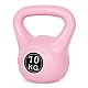 Rozā 10 kg kettlebell svars treniņiem ModernHome