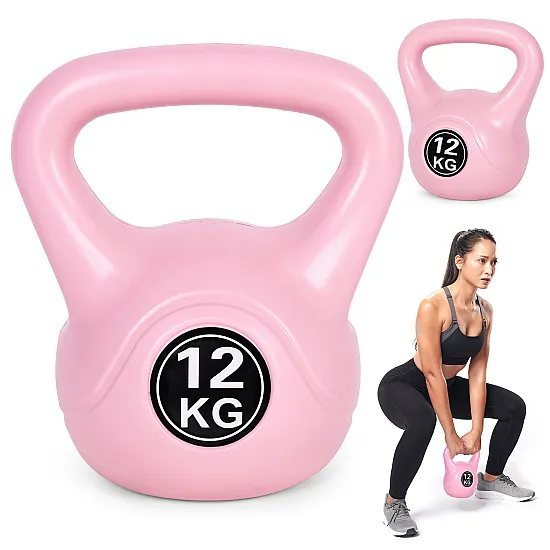 12 kg rozā svars treniņiem ModernHome