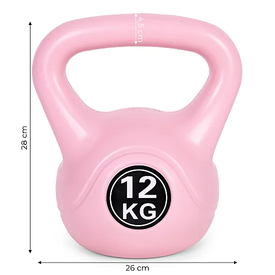 12 kg rozā svars treniņiem ModernHome