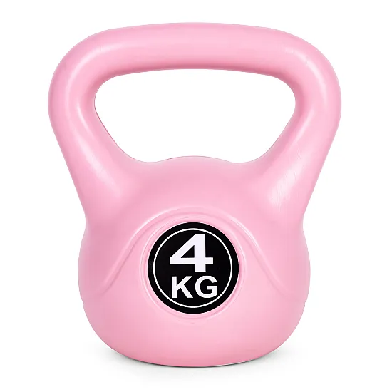 4 kg rozā trenažieru svars/kettlebell ModernHome