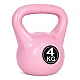 4 kg rozā trenažieru svars/kettlebell ModernHome