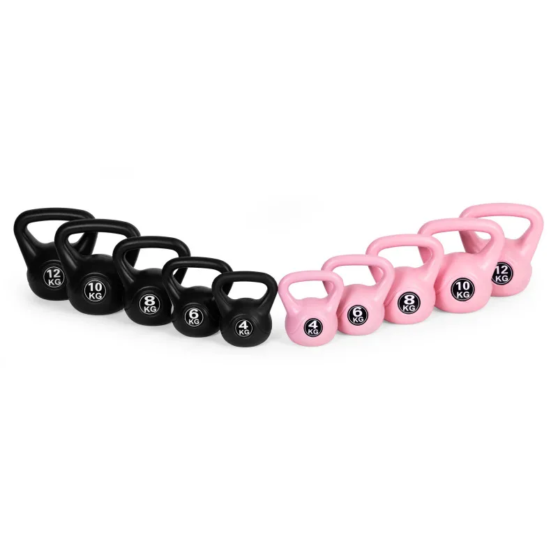 Melns 6 kg kettlebell treniņiem ModernHome