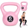 Rozā 6 kg kettlebell svars treniņiem ModernHome