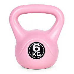 Rozā 6 kg kettlebell svars treniņiem ModernHome