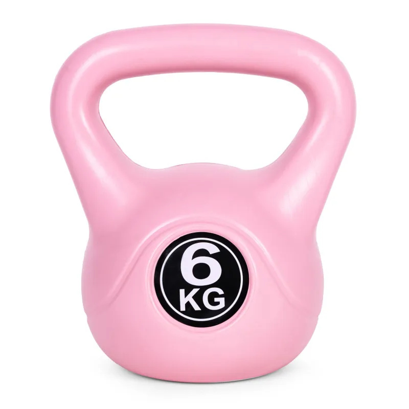 Rozā 6 kg kettlebell svars treniņiem ModernHome