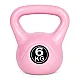 Rozā 6 kg kettlebell svars treniņiem ModernHome