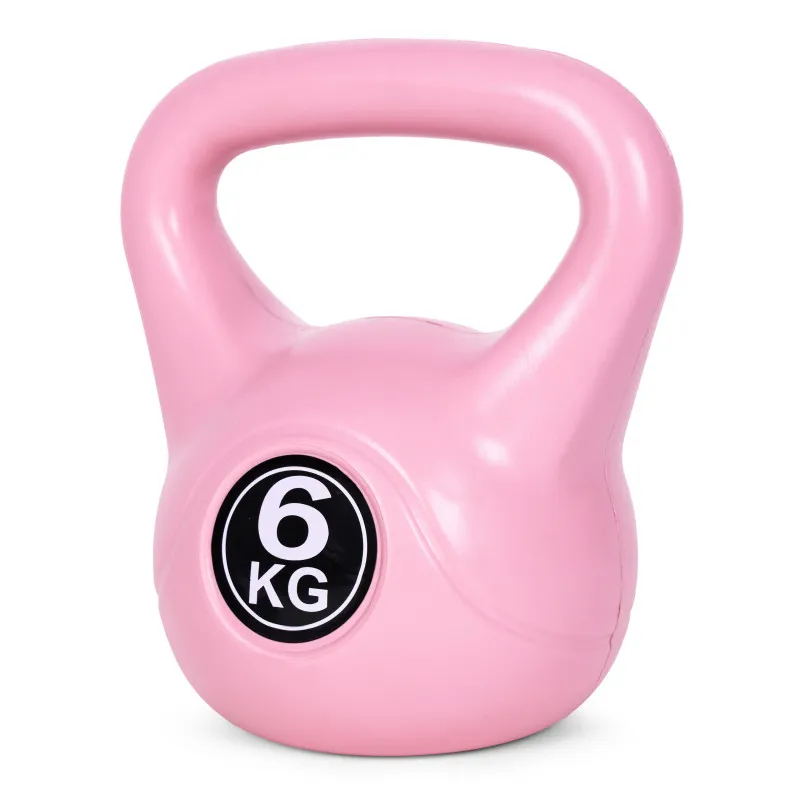 Rozā 6 kg kettlebell svars treniņiem ModernHome