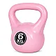 Rozā 6 kg kettlebell svars treniņiem ModernHome