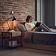 Naktsgaldiņš ar atvilktni un plauktu „Loft ModernHome“