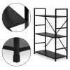 Trīs stāvu LOFT plaukts ar metāla rāmi ModernHome Plaukti ModernHome