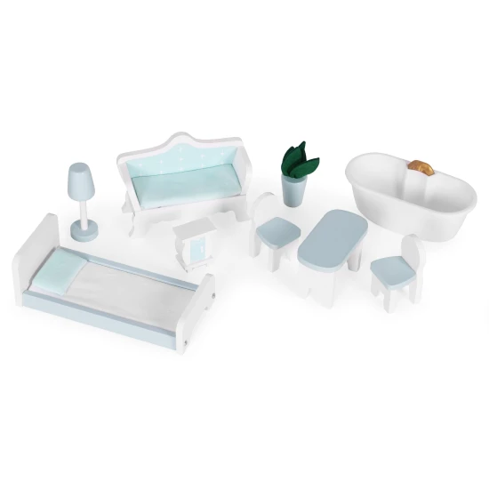 Alise Liela leļļu māja Leļļu un spēļu komplekti ECOTOYS