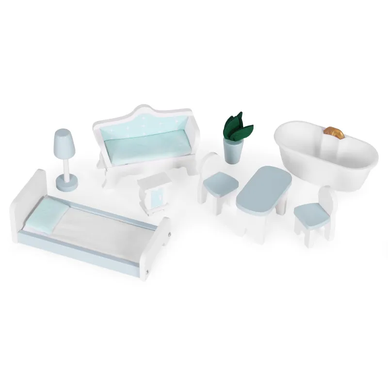 Alise Liela leļļu māja Leļļu un spēļu komplekti ECOTOYS