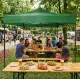 Telts jumta segums 3x3 m zaļš MultiGarden