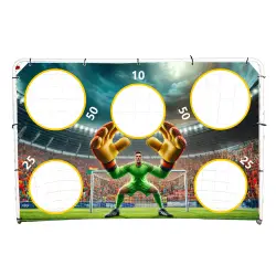 Futbola treniņu vārti ar mērķi 180 x 122 cm MOVEPRO