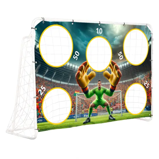 Futbola treniņu vārti ar mērķi 180 x 122 cm MOVEPRO