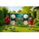 Futbola treniņu vārti ar mērķi 180 x 122 cm MOVEPRO