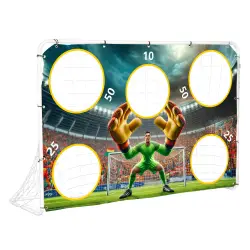 Futbola treniņu vārti ar mērķi 180 x 122 cm MOVEPRO
