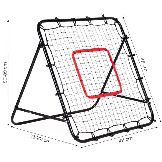Futbola treniņtīkls 100 x 100 cm MOVEPRO
