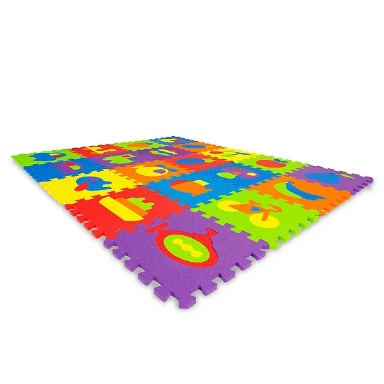 EVA putu izglītojošais spēļu paklājs-puzle, 20 daļas, 148 x 119 cm