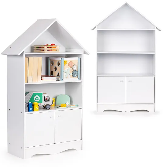 Bērnu skapis namiņa formā Bērnu mēbeles ECOTOYS
