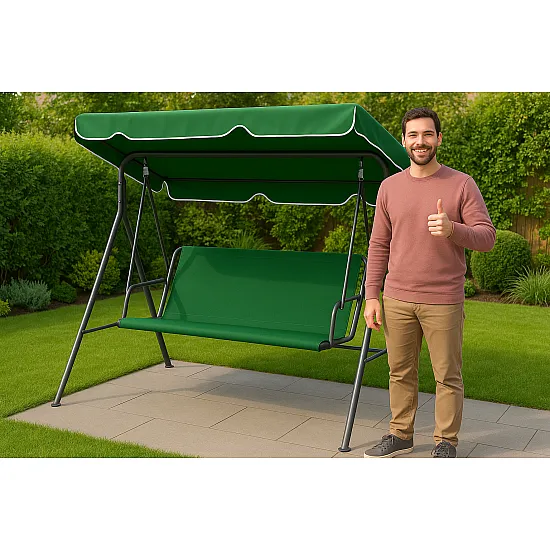 Zaļā dārza šūpuļtīkla sēdvieta 127 x 100 cm MultiGarden