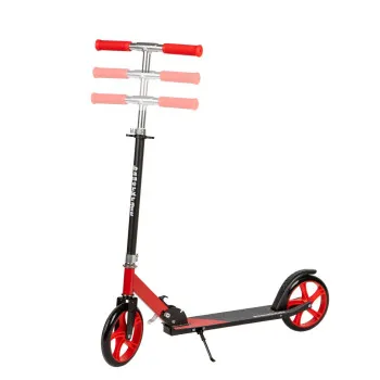 Salokāms sarkans pilsētas skrejritenis 85,5-95,5 cm