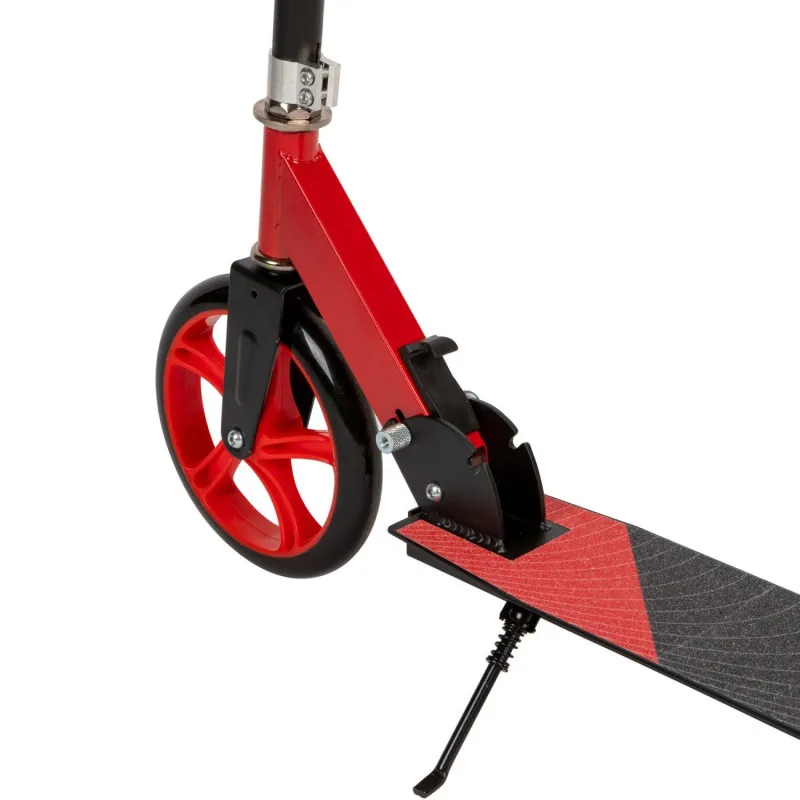 Salokāms sarkans pilsētas skrejritenis 85,5-95,5 cm