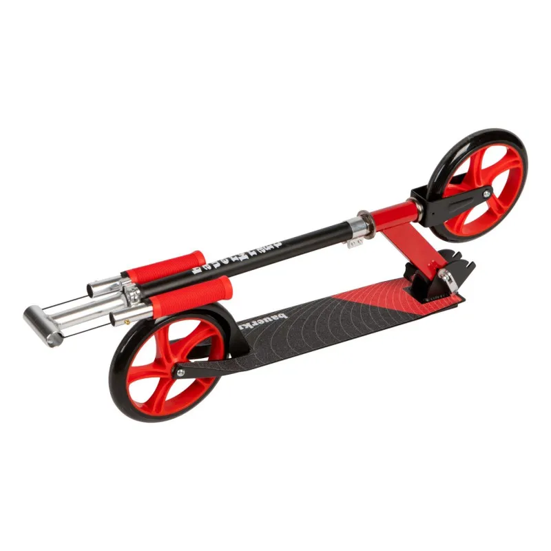 Salokāms sarkans pilsētas skrejritenis 85,5-95,5 cm