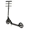 Salokāms melns pilsētas skrejritenis 95-105 cm