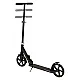 Sulankstomas juodas miesto paspirtukas 95–105 cm
