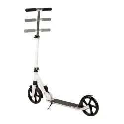 Salokāms balts pilsētas skrejritenis 95-105 cm