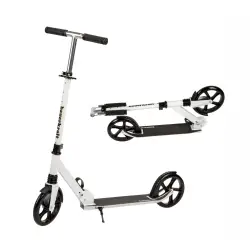Salokāms balts pilsētas skrejritenis 95-105 cm