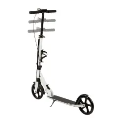 Salokāms balts pilsētas skrejritenis 95-105 cm