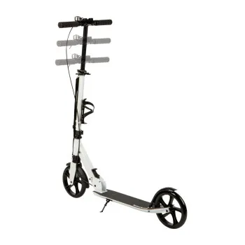 Salokāms balts pilsētas skrejritenis 95-105 cm