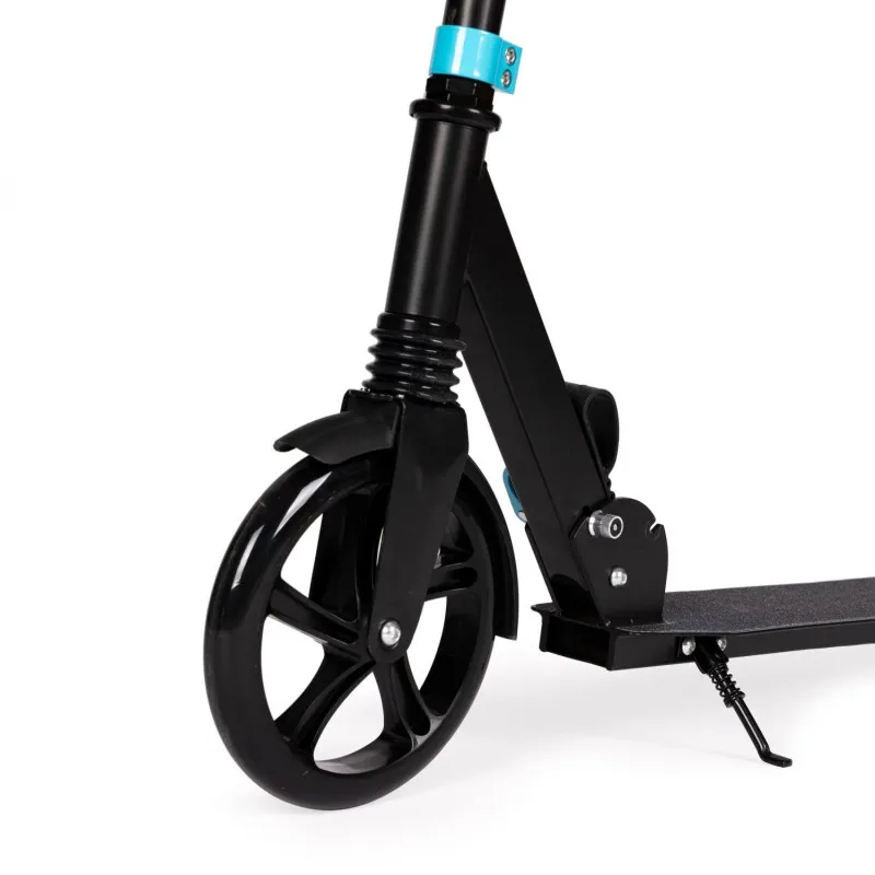 Salokāms melns pilsētas skrejritenis 95-105 cm
