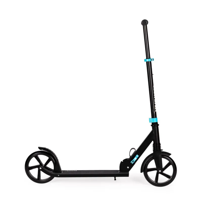 Salokāms melns pilsētas skrejritenis 95-105 cm