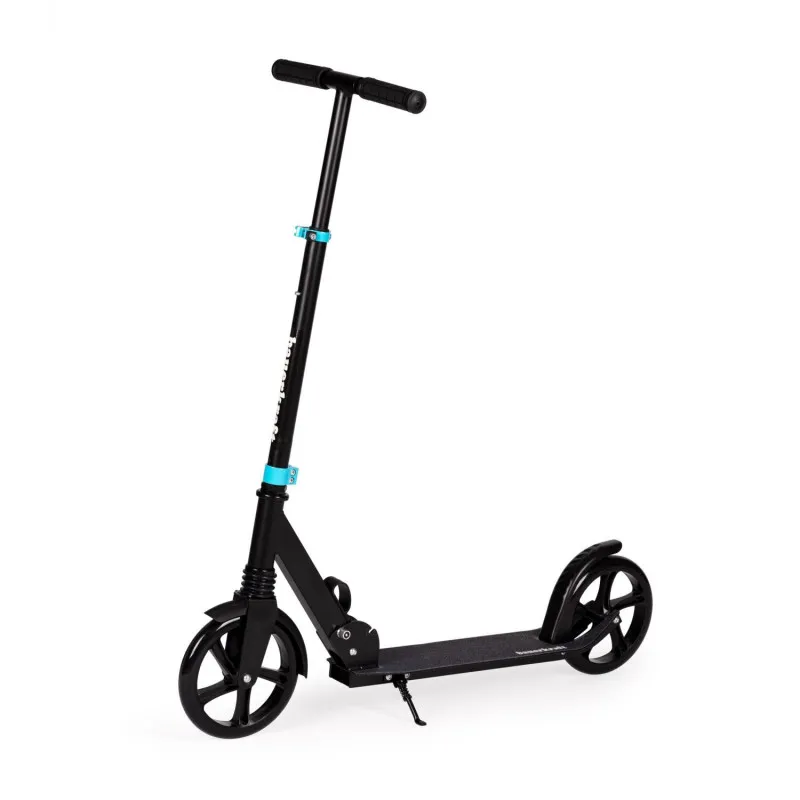 Salokāms melns pilsētas skrejritenis 95-105 cm