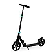 Sulankstomas juodas miesto paspirtukas 95–105 cm