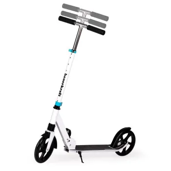 Salokāms balts pilsētas skrejritenis 95-105 cm